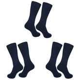 Crew Socks for Women|Cotton Blend Crew Full Length Lightweight Casual Wear Business Regular Socks|Pack of 3